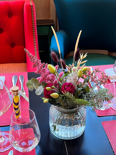 centre de table12-acquaverde-fleurs